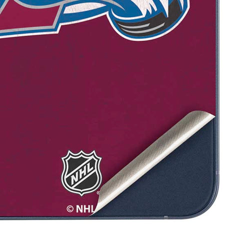 NHL Colorado Avalanche Distressed Galaxy A36 5G Skin